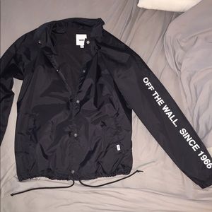 Black Vans jacket